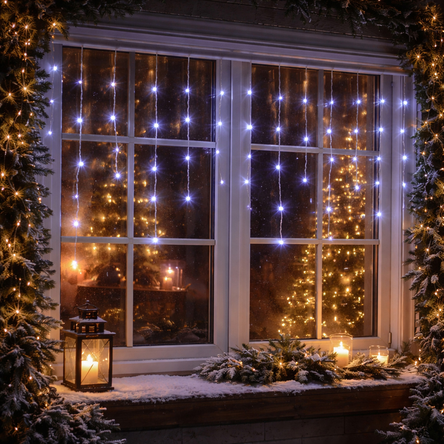 600 Kiran LED Icicle Lights