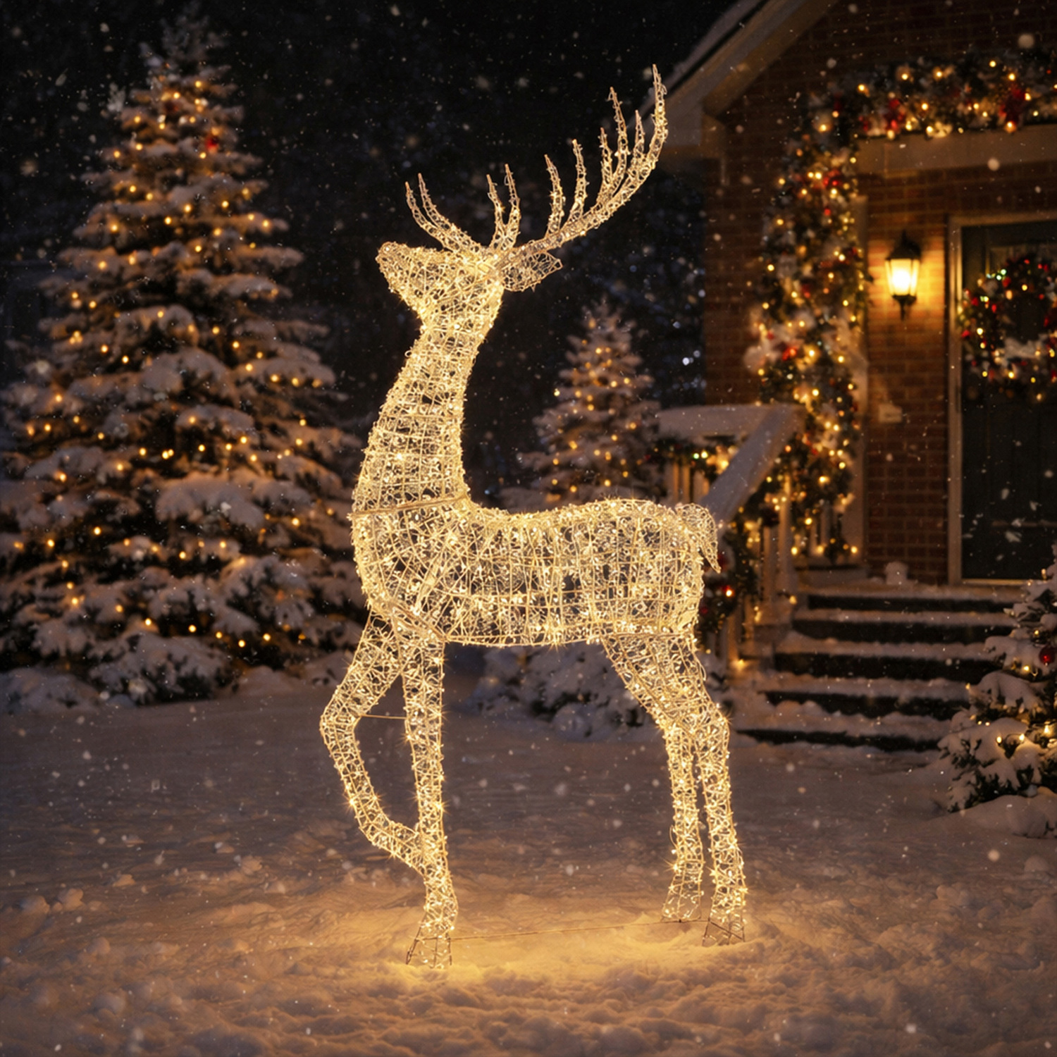 Kellan LED Light Up Reindeer