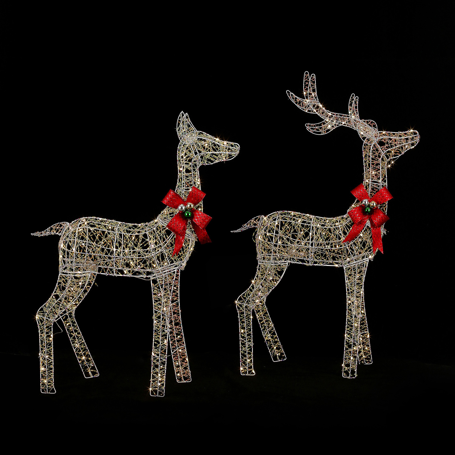 Karen Stag & Doe LED Christmas Decoration