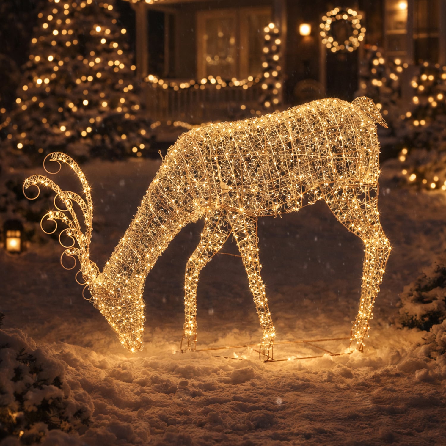 Kerem LED Light Up Reindeer