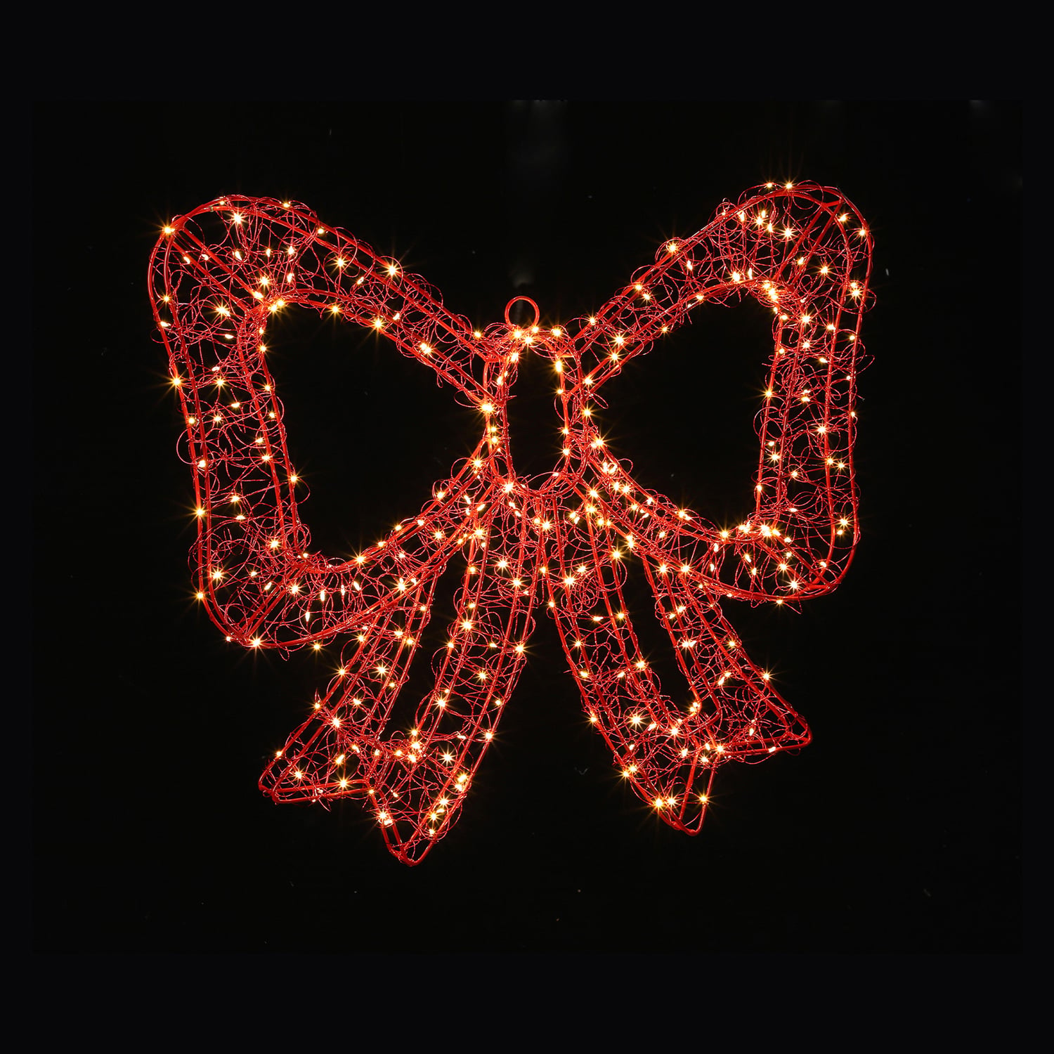 400 Oren 3D Lit Bow LED Christmas Light Display