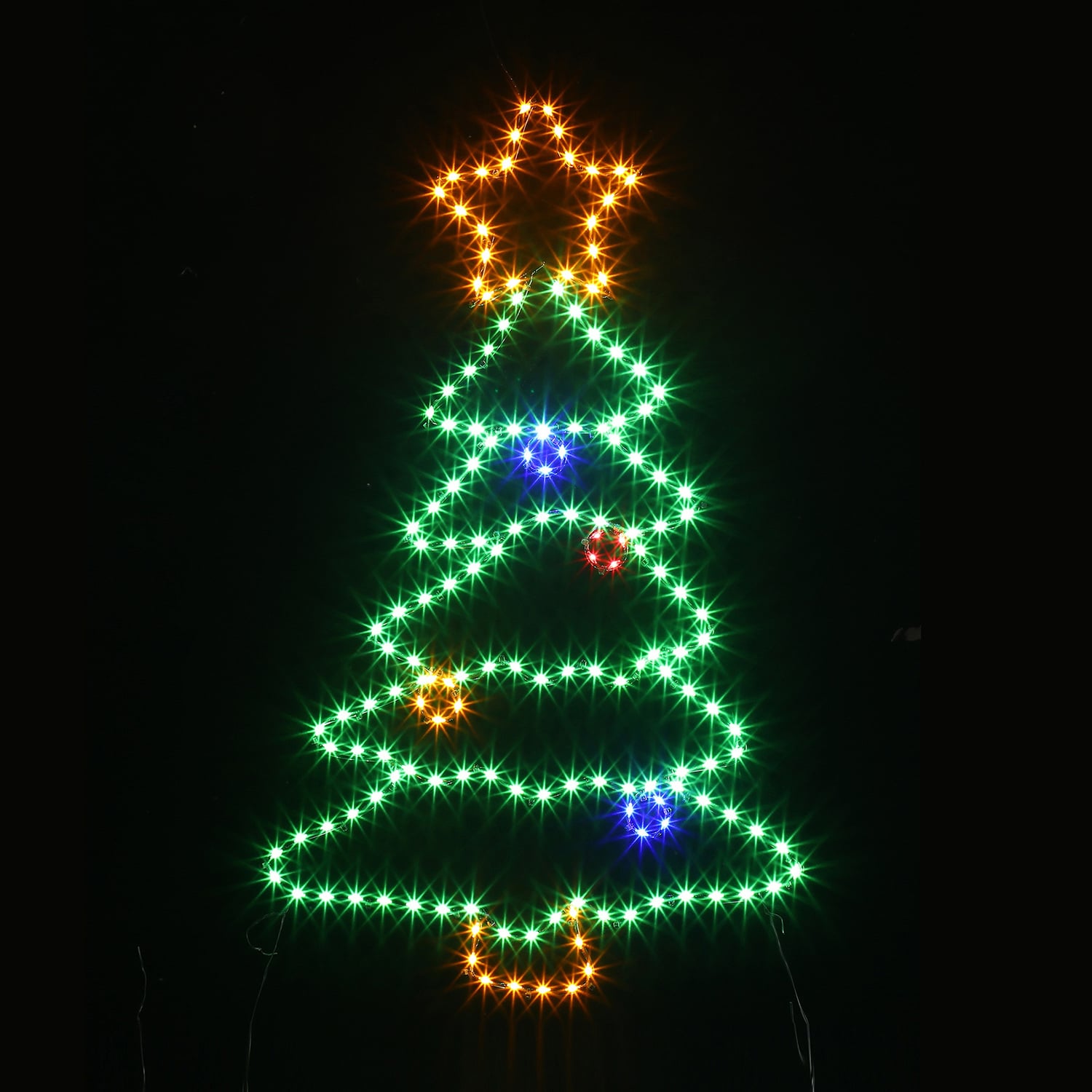 Arlen Tree Silhouette LED Christmas Light Display