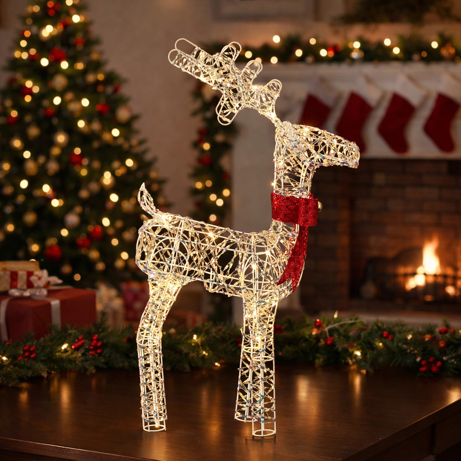 Koa LED Light Up Reindeer