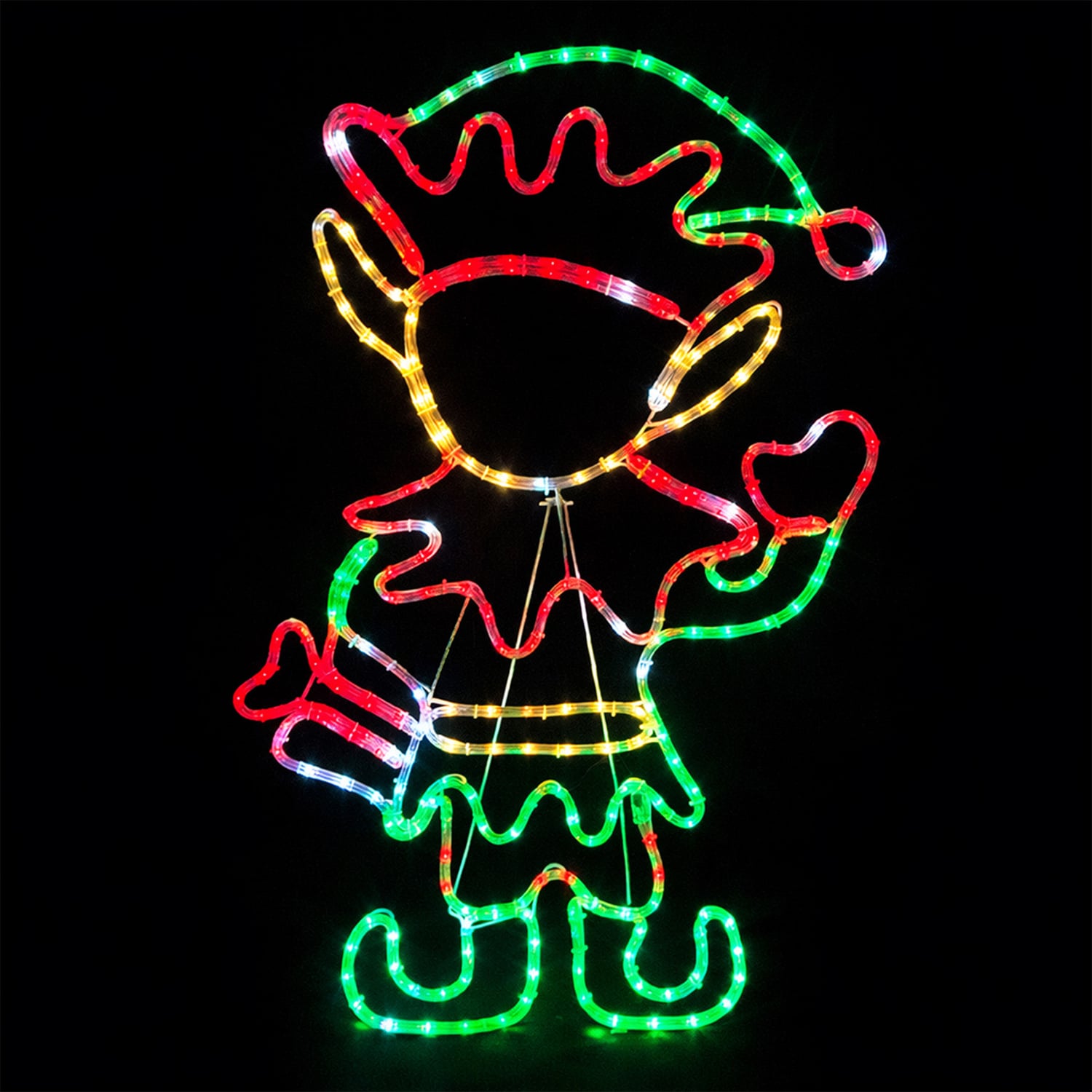 Eiran Elf LED Christmas Light Display
