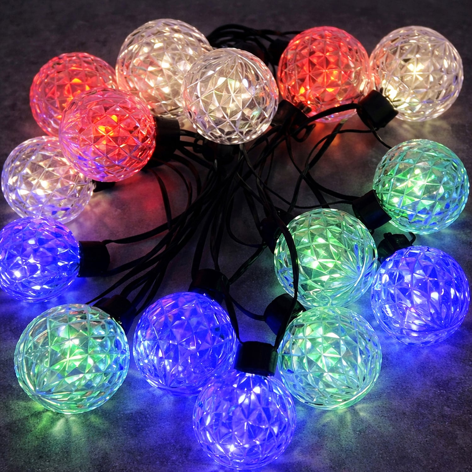 Riven Globe LED Fairy Lights
