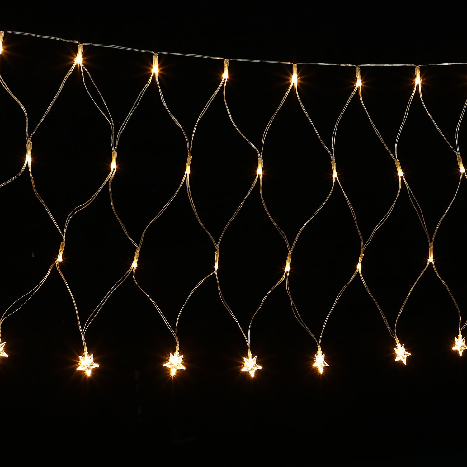 Aeron Star LED Net Fairy Lights
