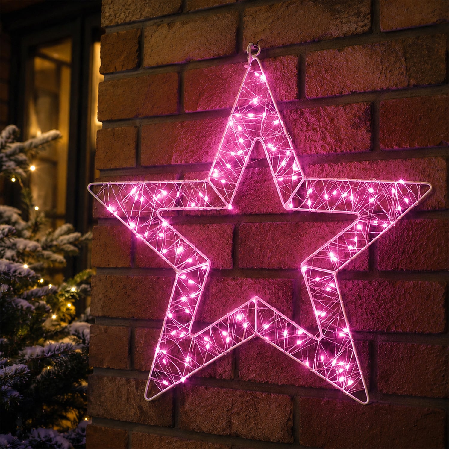 Ronen Star LED Christmas Light Display