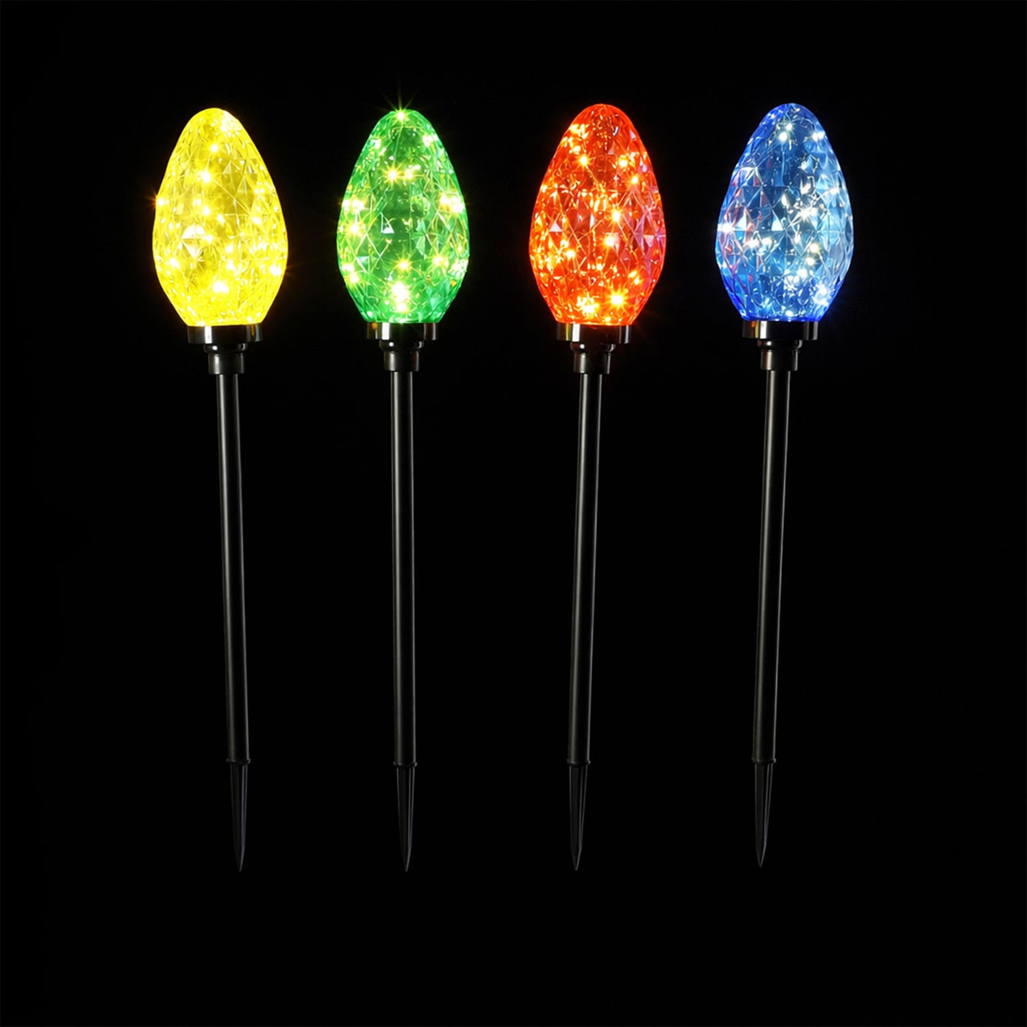Evan Pine Cone LED Christmas Light Display