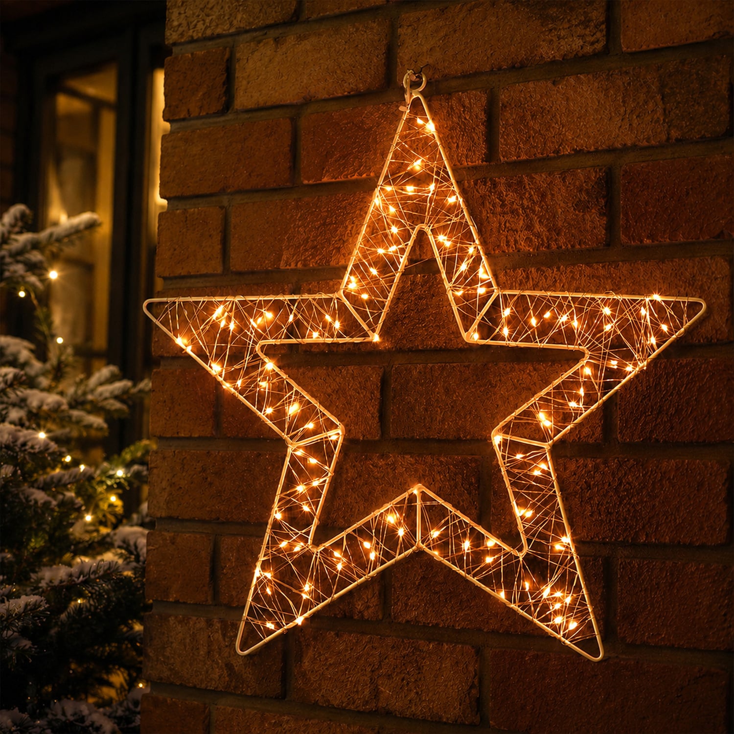 Ronen Star LED Christmas Light Display