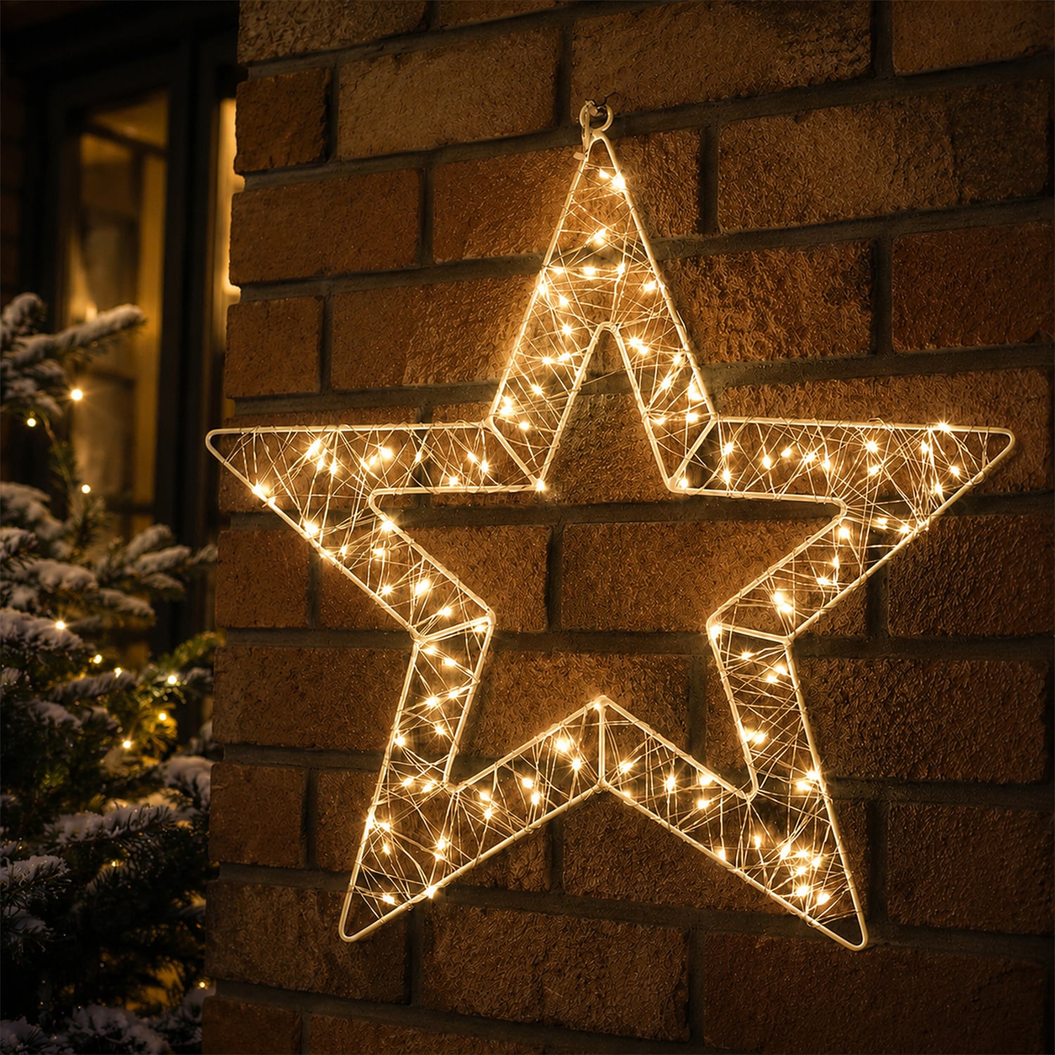 Ronen Star LED Christmas Light Display