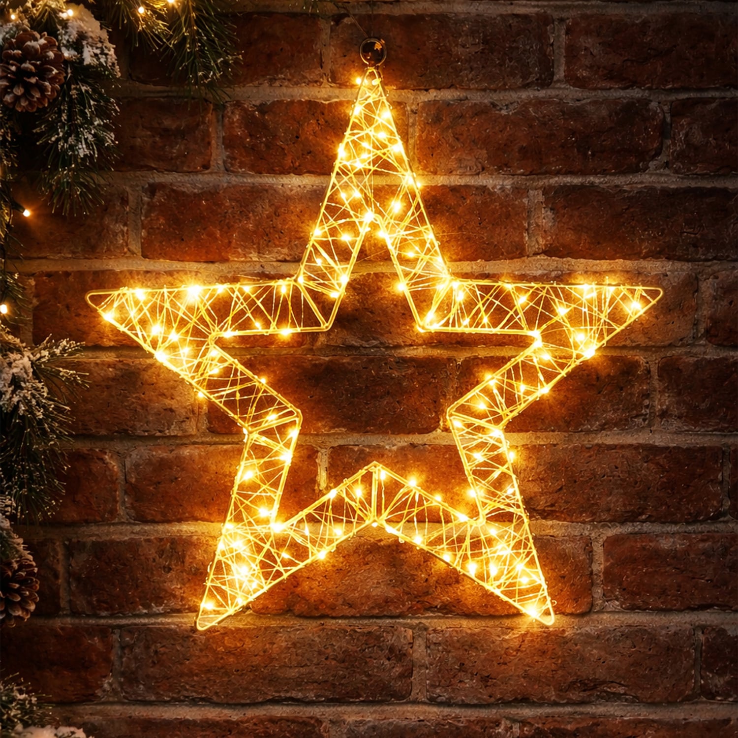 Ronen Star LED Christmas Light Display