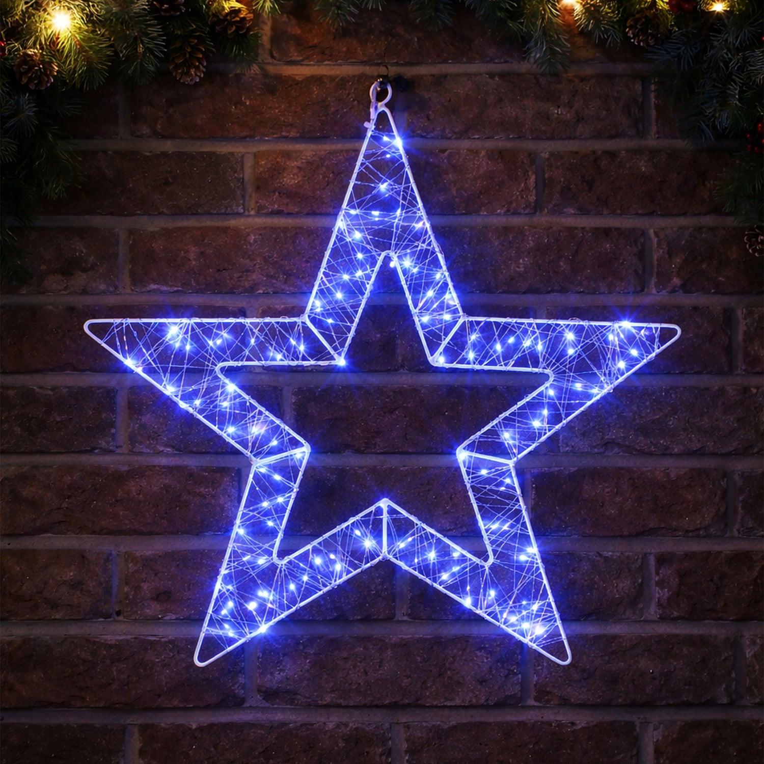 Ronen Star LED Christmas Light Display