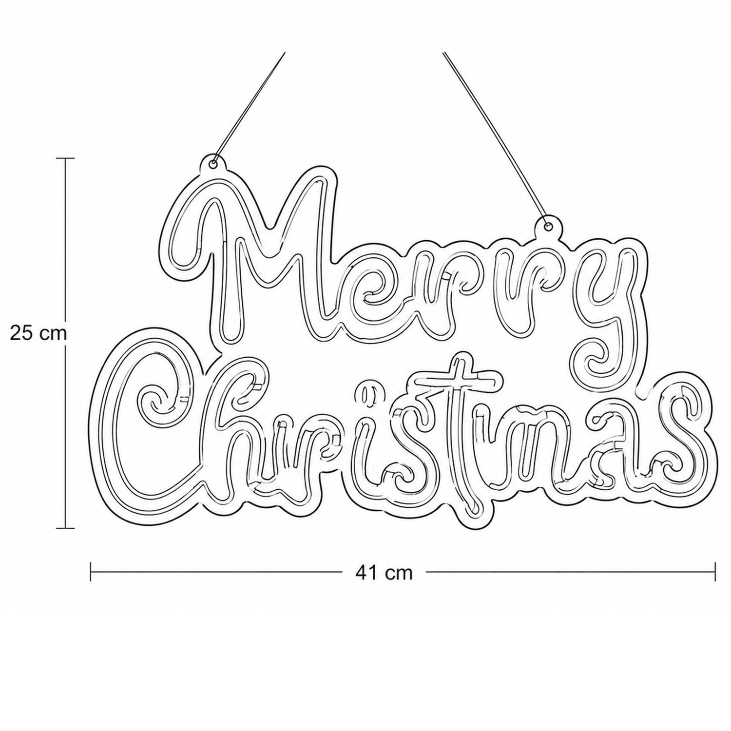 Miran Hanging Infinity LED Christmas Light Display