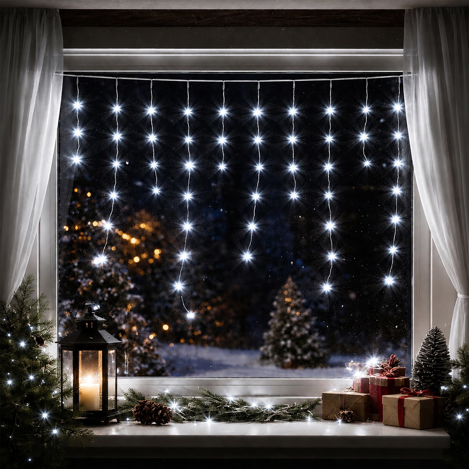 600 Kiran LED Icicle Lights