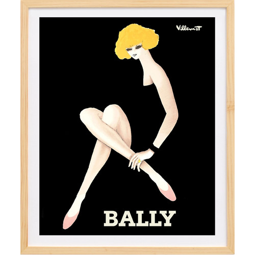 Bally-Blond-Framed-Print-FP257