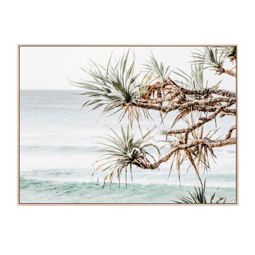 Pandanus View Framed Canvas Wall Art
