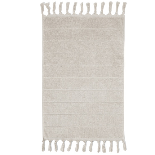 Fringed Paros 580GSM Cotton Bathroom Towels
