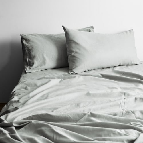 Maison Vintage Linen-Blend Sheet Set