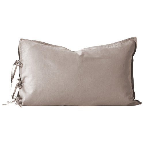 Maison Vintage Linen-Blend Standard Pillowcase