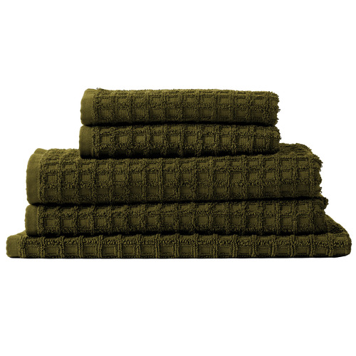 Waffle Cotton Bath Towel