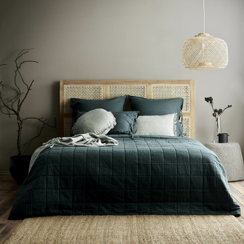 Maison Vintage Cotton-Blend Coverlet