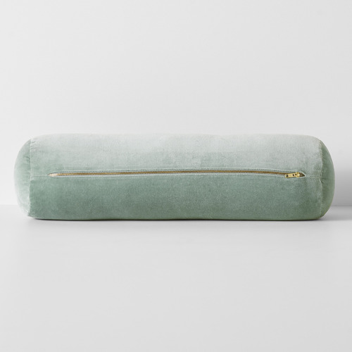Aura By Tracie Ellis Luxury Velvet Bolster Cushion & Reviews Temple