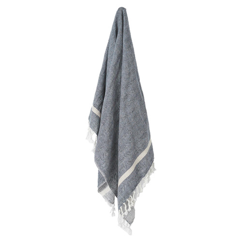 Herringbone Pure Linen Throw
