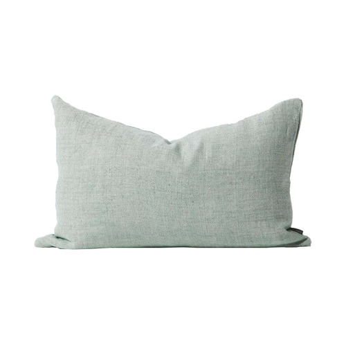 Aura By Tracie Ellis Rectangular Heavy Linen Cushion | Temple & Webster