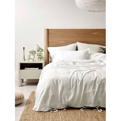 White-Maison-Vintage-Linen-Blend-Quilt-Cover