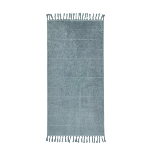 Fringed Paros 580GSM Cotton Bathroom Towels
