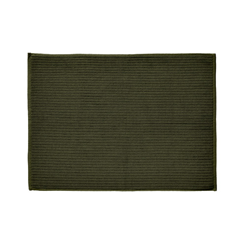 Paros Rib Reversible Cotton Bath Mat