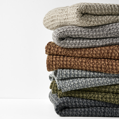 Waffle Cotton Throw
