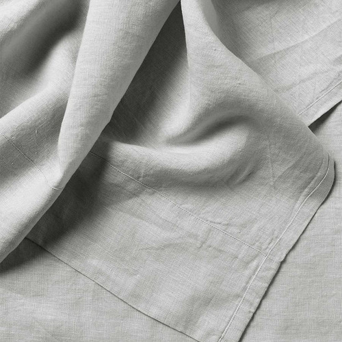 Glacier European Flax Linen Quilt Cover