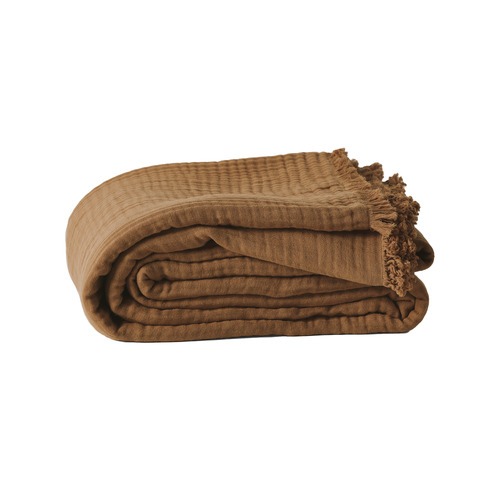 Crinkle Cotton Throw