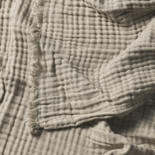 Crinkle Cotton Throw