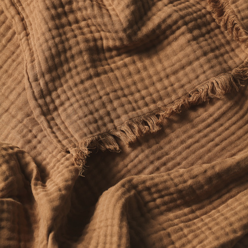 Crinkle Cotton Throw
