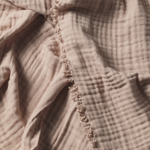 Crinkle Cotton Throw