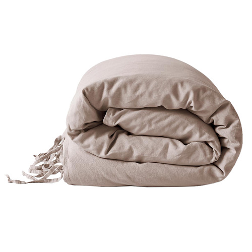 Nude Maison Vintage Linen-Blend Quilt Cover