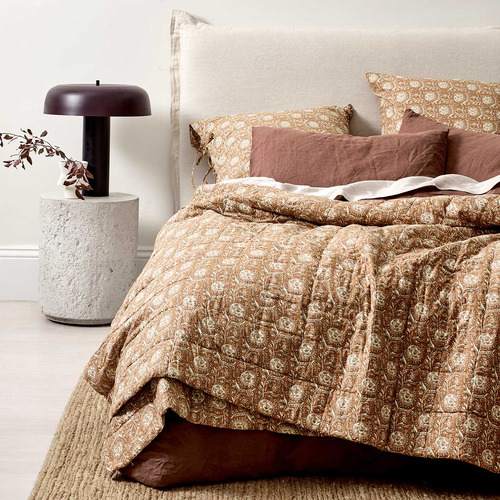 Bronze Jaipur Coverlet