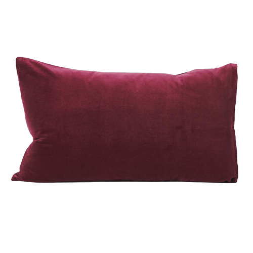 RoKo Velvet Decorative Pillow Cover 40x40cm Blaugrau – Smooth Texture, Zipper Close