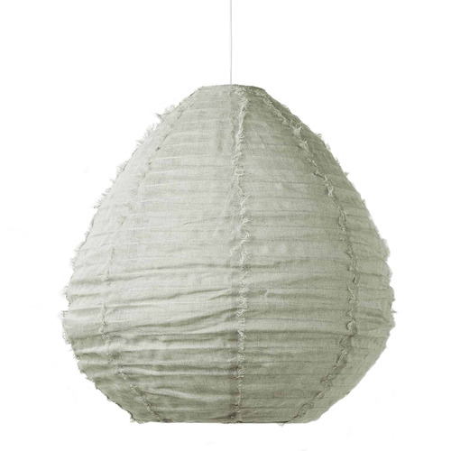 Cloud Fringed Pear Pendant Shade