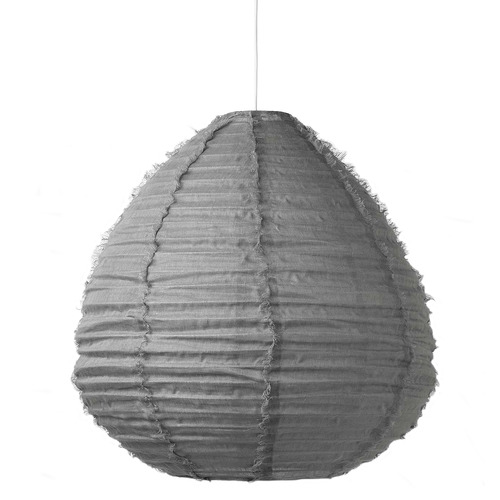 Cloud Fringed Pear Pendant Shade