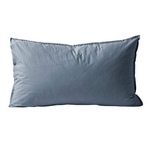 Evie Stonewash Organic Cotton Standard Pillowcase