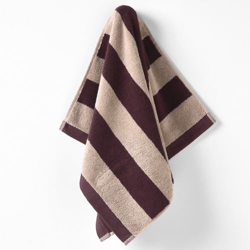Riviera Stripe Cotton Bathroom Towels