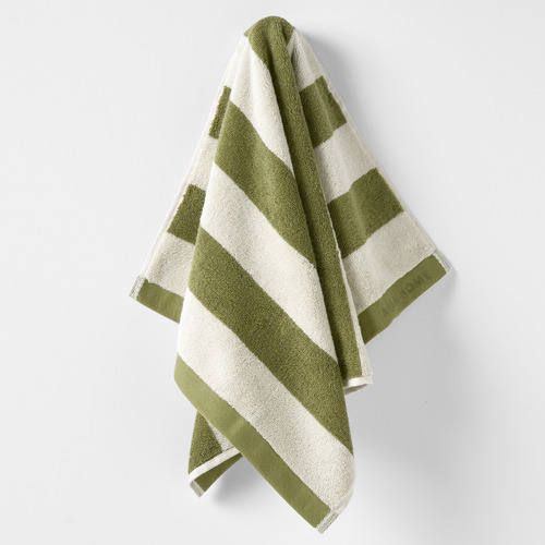 Riviera Stripe Cotton Bathroom Towels