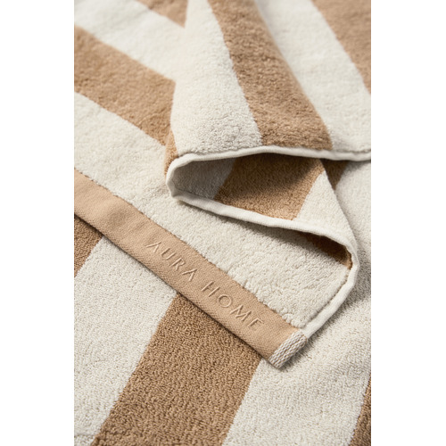 Riviera Stripe Cotton Bathroom Towels