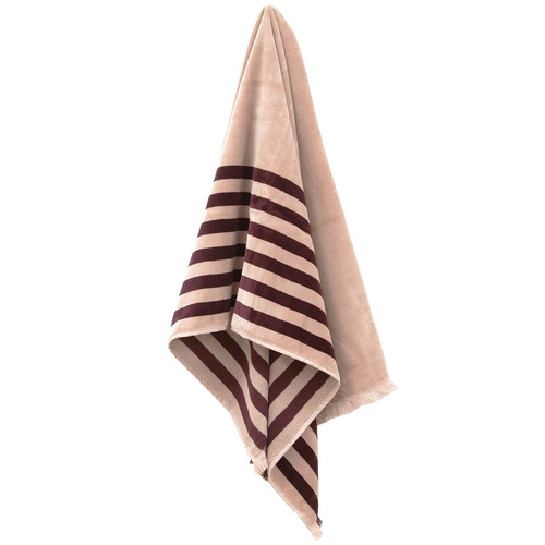 Palma Stripe Australian Cotton Bathroom Towels
