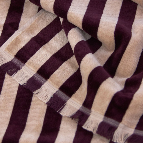 Palma Stripe Australian Cotton Bathroom Towels