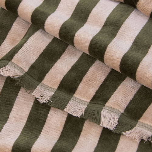 Palma Stripe Australian Cotton Bathroom Towels