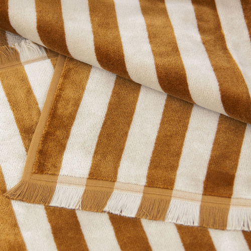 Palma Stripe Australian Cotton Bathroom Towels